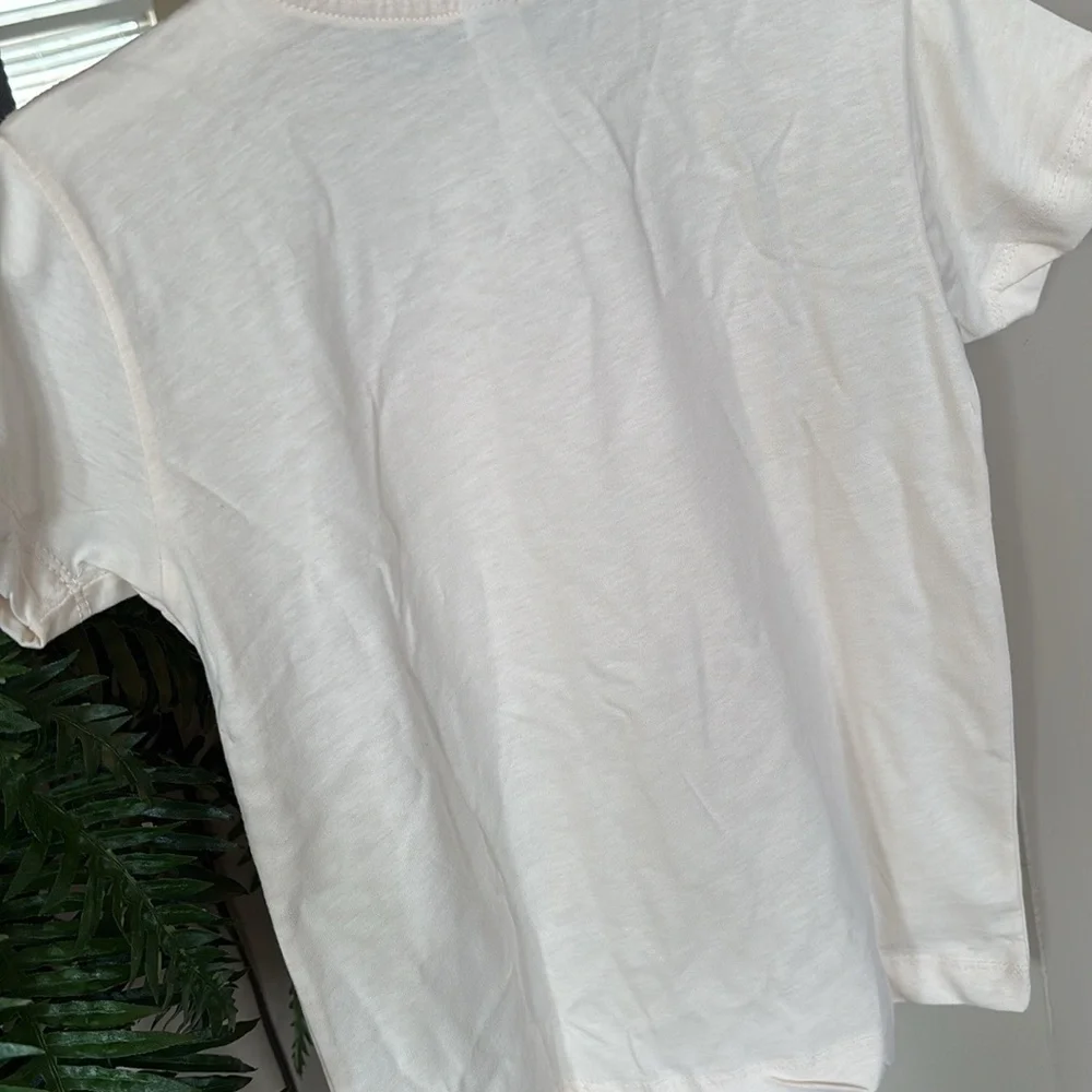 Brand New Hello I’m Olivia 100% Cotton Cream Short Sleeved Girls T-Shirt